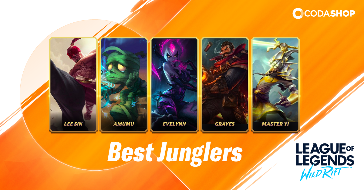 The Best Junglers Of League Of Legends: Wild Rift In 2021